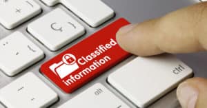 Classified Information button